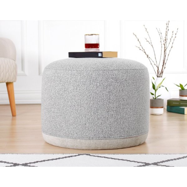 Cedre pouf - vaaleanharmaa Cedre pouf - vaaleanharmaa