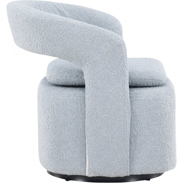 Laurel-nojatuoli - Vaaleansininen