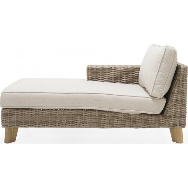 Bahama lounge ryhmä 3 - beige/tiikki Bahama lounge ryhmä 3 - beige/tiikki