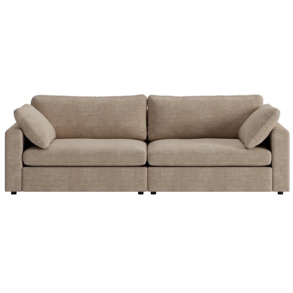 Moby 4-istuttava sohva 266 cm - Tumman beige
