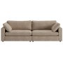 Moby 4-istuttava sohva 266 cm - Tumman beige