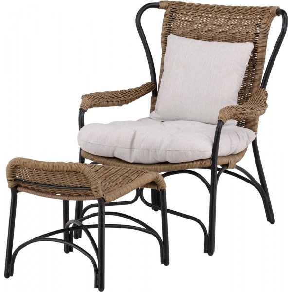 Loreto nojatuoli - musta Loreto nojatuoli - musta