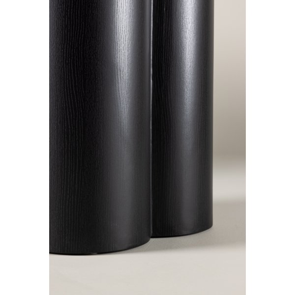 Olivia-ruokapöytä 210x100 cm mustaksi petsattu Olivia-ruokapöytä 210x100 cm mustaksi petsattu