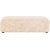 Frankie-pouf 100 x 100 cm - Beige nalle