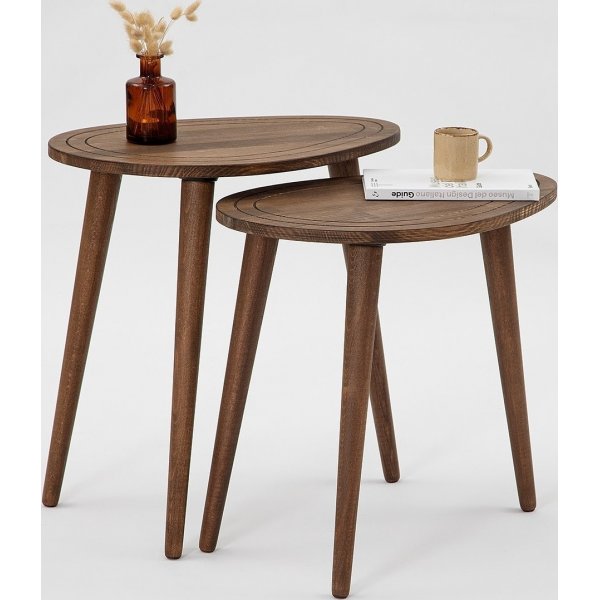 Makea pöytä 50 x 33 cm - Pähkinä Makea pöytä 50 x 33 cm - Pähkinä