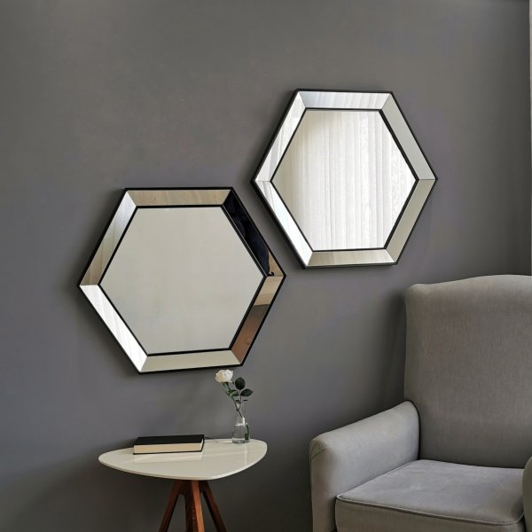 Alcantra peili 70 cm - hopea Alcantra peili 70 cm - hopea