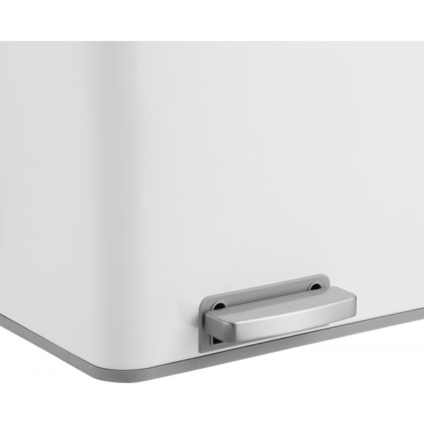 Daloa roskakori 60 l - Valkoinen