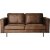 Balbus 2,5-istuttava sohva - Tummanruskea