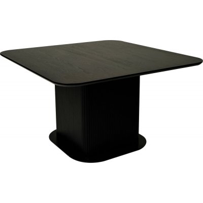 Corbin ruokapöytä 130 cm - Musta saarniviilu