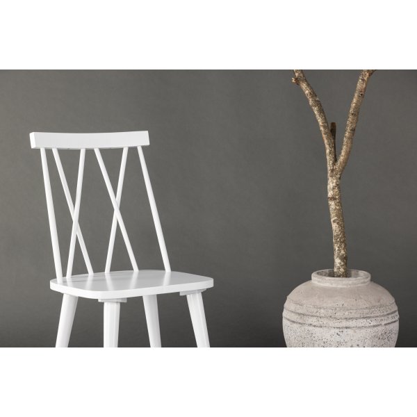 Mariette ruokapöydän tuoli - valkoinen Mariette ruokapöydän tuoli - valkoinen