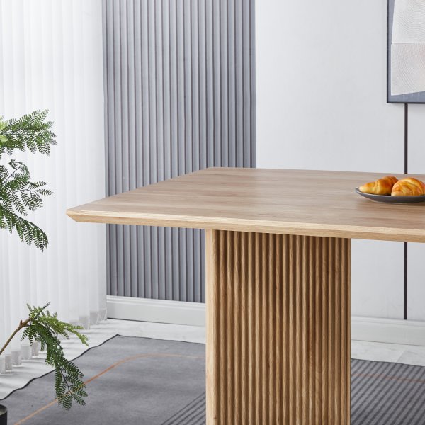 Crossby ruokapyt 180x90 cm - Tammi