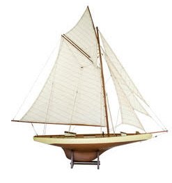 Old Sailor -mallivene Columbia II -purjevene - mahonki