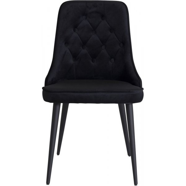 Zeus tuoli - Musta sametti Zeus tuoli - Musta sametti