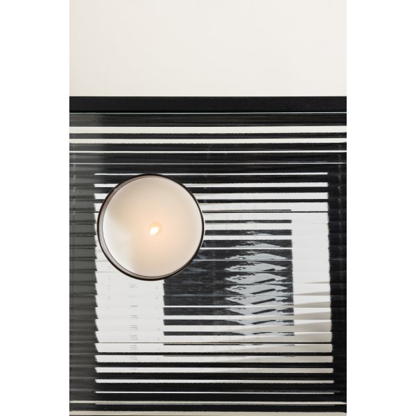 Sao Paulo sivup�yt� 40 x 40 cm - Musta