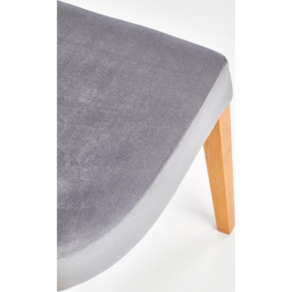 Tuoli Kiki - harmaa ja puu Tuoli Kiki - harmaa ja puu