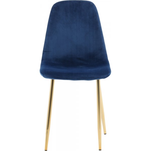 Bridge-ruokailutuoli - Sininen/messinki Bridge-ruokailutuoli - Sininen/messinki