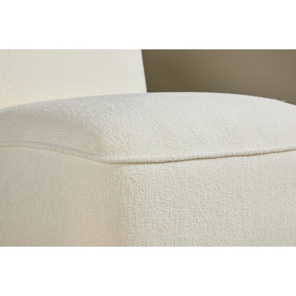 Nojatuolini - Valkoinen boucl�