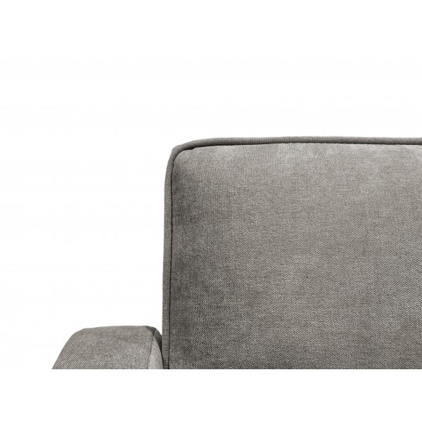 Vuodesohva Visby - Beige kangas | 202 cm