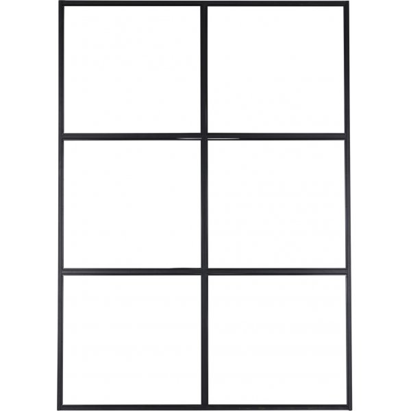 Leif teollisuussein 150 x 210 cm - Musta