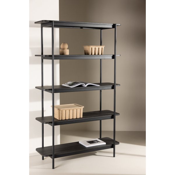 Heim hylly 190 cm - Musta Heim hylly 190 cm - Musta