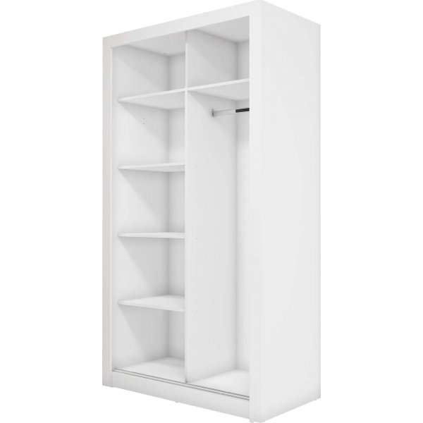 Einar vaatekaappi 18 - Valkoinen Einar vaatekaappi 18 - Valkoinen