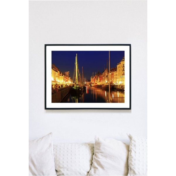 Posterworld - Motif Copenhagen by night - 50x70 cm