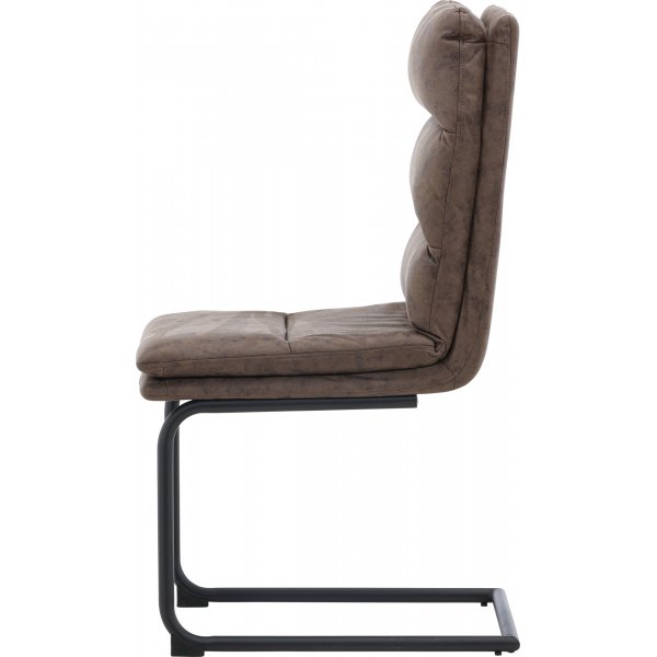 Zizo ruokapöydän tuoli - musta/ruskea Zizo ruokapöydän tuoli - musta/ruskea