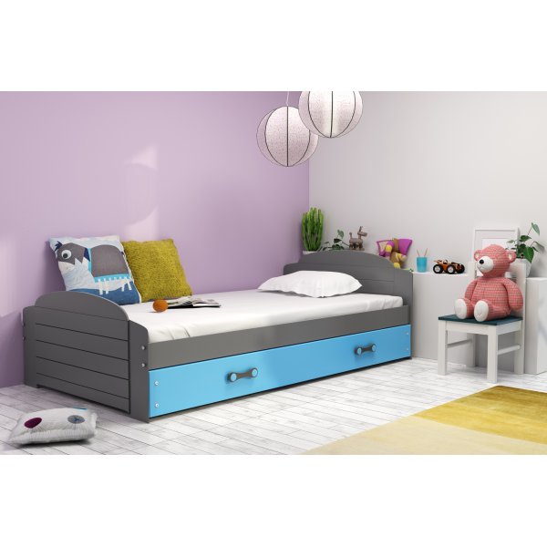 Junioris�nky Helsing�r 90x200 cm (valkoinen tai harmaa v�ri)