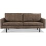 Kolmen istuttava Chicago-sohva 210 cm - Ruseka vintage (PU)