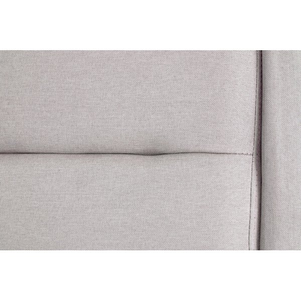 Bernardin harmaa sängynrunko 160x200 cm + Huonekalujen jalat Bernardin harmaa sängynrunko 160x200 cm + Huonekalujen jalat