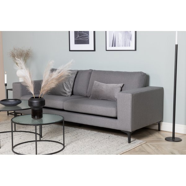 Aspen 3-istuttava sohva - harmaa Aspen 3-istuttava sohva - harmaa