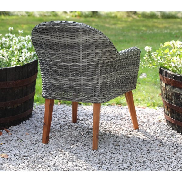 Valetta-nojatuoli - Sementti + Huonekalujen tahranpoistoaine Valetta-nojatuoli - Sementti + Huonekalujen tahranpoistoaine