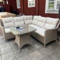 Asiakaskuva Denverin kulmaryhmä keinorottinkia 4 istuinta - Natural
