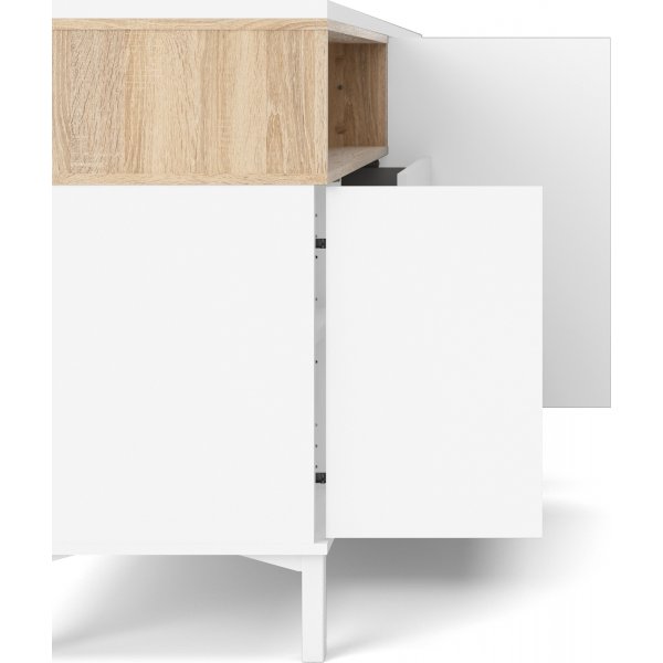 Roomers senkki - Valkoinen/tammi Roomers senkki - Valkoinen/tammi