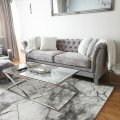 Asiakaskuva Konekudottu matto - Craft Concrete Silver - 160x230 cm