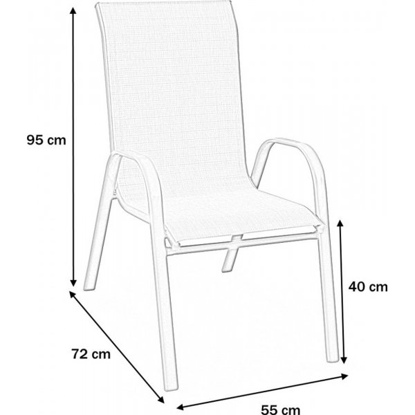 Antony ruokatuoli - harmaa Antony ruokatuoli - harmaa