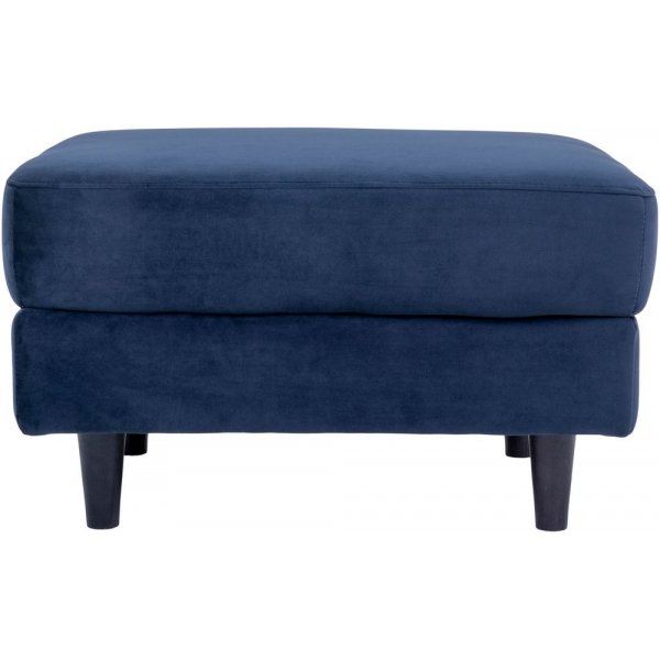 Bologna Pouf - Tummansininen/musta Bologna Pouf - Tummansininen/musta