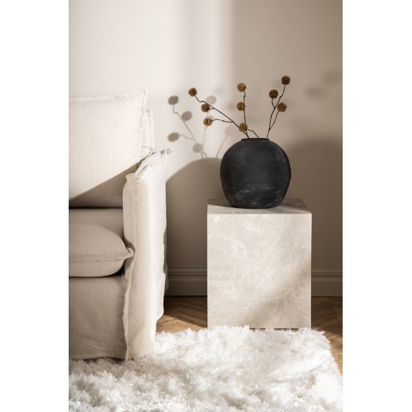 York High sohvapyt 40 x 40 cm - beige + Huonekalujen tekstiilien hoito