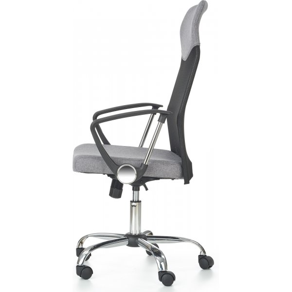 Colette työtuoli - musta/harmaa/kromi Colette työtuoli - musta/harmaa/kromi