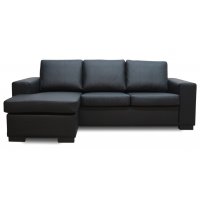 Solna Divaani Sohva Vasen - Musta Nahka (Bonded) Solna Divaani Sohva Vasen - Musta Nahka (Bonded)