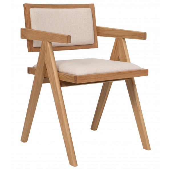 Nojatuoli Tammi / Pellava - Sara Nojatuoli Tammi / Pellava - Sara