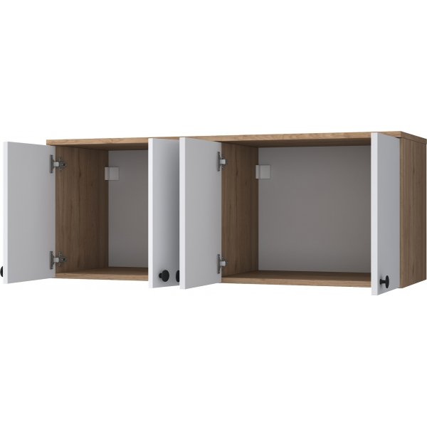 Mendy seinkaappi - phkin/valkoinen