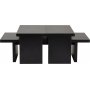 Sanctuary sohvapyt 110 x 45 cm - Musta puu