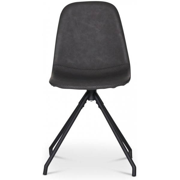 Omni-ruokailuryhmä, pyöreä ruokapöytä Ø130 cm sis. 4 kpl kääntyviä mustia siltatuoleja - Mustaksi petsattua tammea + 4.00 x Tuolin tyyny Omni-ruokailuryhmä, pyöreä ruokapöytä Ø130 cm sis. 4 kpl kääntyviä mustia siltatuoleja - Mustaksi petsattua tammea + 4.00 x Tuolin tyyny