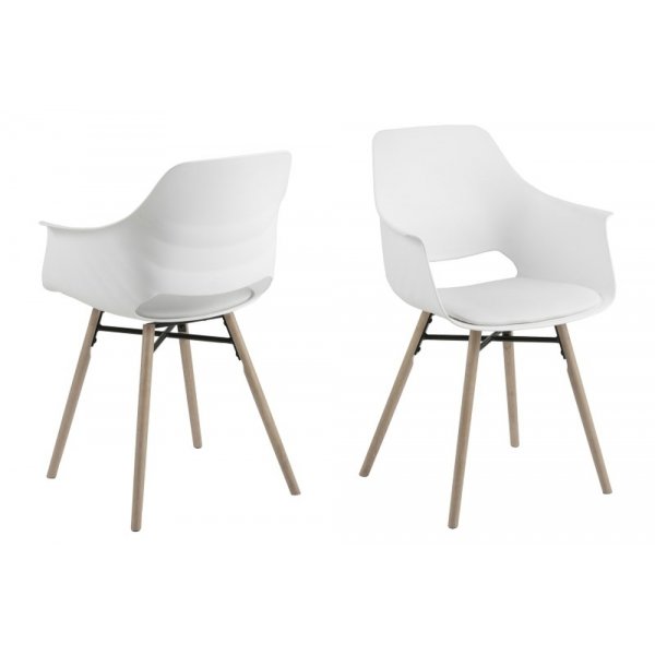 Ramona ruokatuoli - valkoinen Ramona ruokatuoli - valkoinen