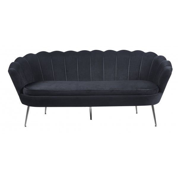 Sohva musta 3-paikkainen - Kingsley Sohva musta 3-paikkainen - Kingsley