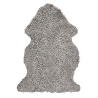 Curly lampaannahka - 95x55 cm - Harmaa Curly lampaannahka - 95x55 cm - Harmaa