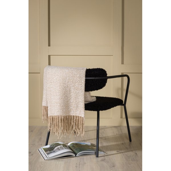 Kannerva ruudullinen 130x170 cm - Beige/valkoinen Kannerva ruudullinen 130x170 cm - Beige/valkoinen