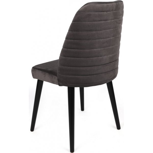 Jaffa ruokap�yd�n tuolisarja - antrasiitti/musta