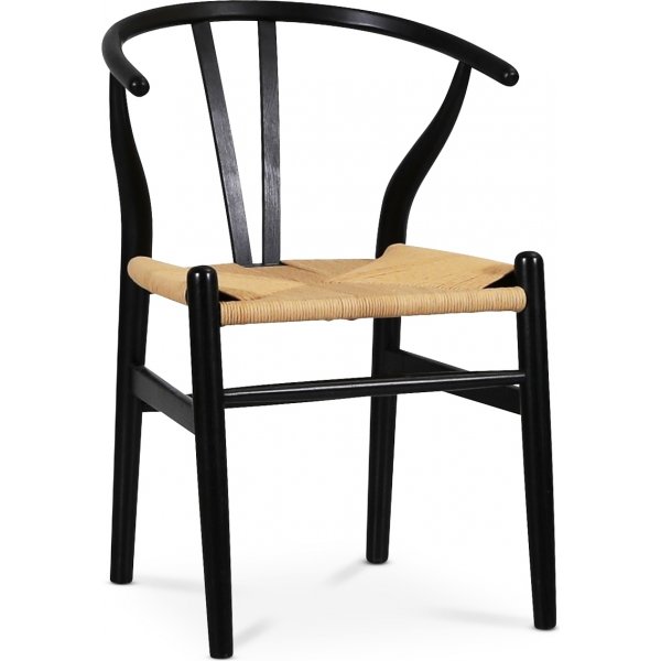 Ruokapydn tuoli musta/beige - Brandon